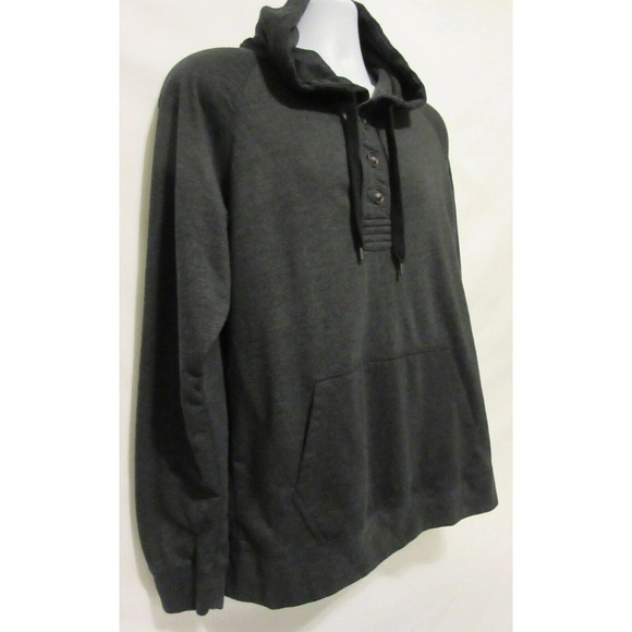 Howe Creative Workforce Mens Size Large Pullover Sweater Hoodie Gray Grey Shirt - Picture 3 of 10
